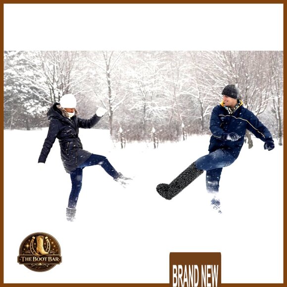 Faux Fur Knee High Boots Winter Fuzzy Fluffy Flat Snow Boots Women - Picture 4 of 7